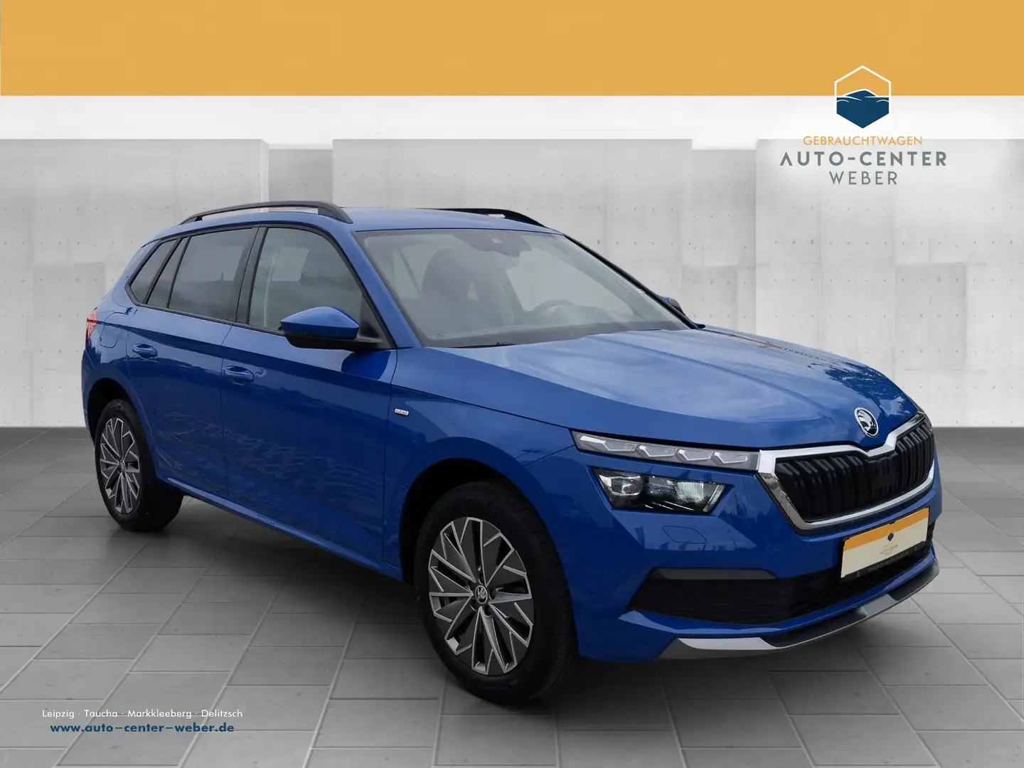 Skoda Kamiq 1.5 TSI Clever incl. Servicepaket* Bleu - 1