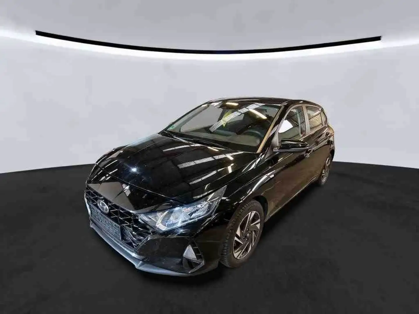 Hyundai i20 1.0 T-GDI Mild-Hybrid Autm. PDC KAM CarPlay Noir - 1