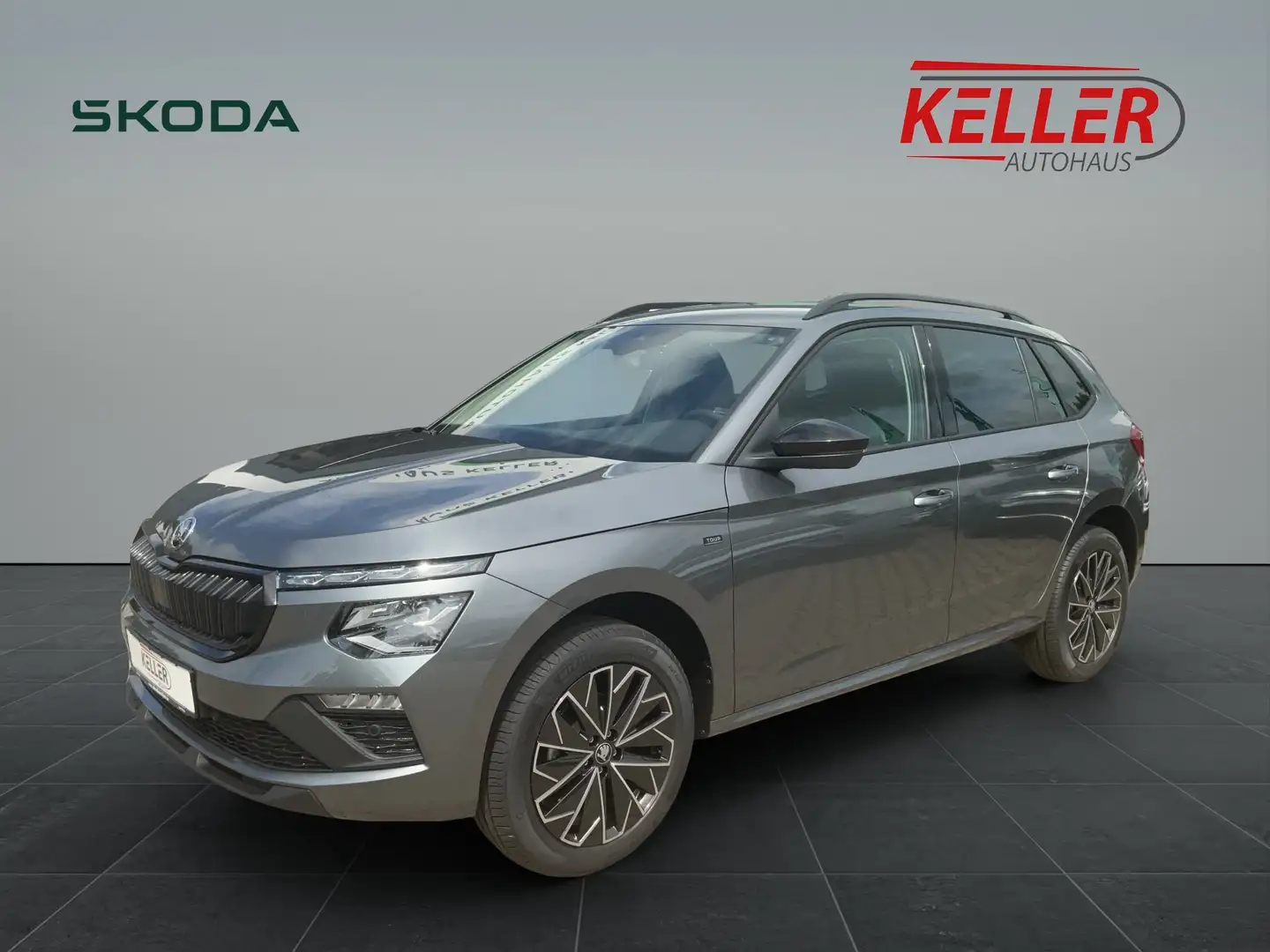 Skoda Kamiq Tour 1,0 TSI 70 kW 5-Gang-Schaltgetriebe AHK Grijs - 1