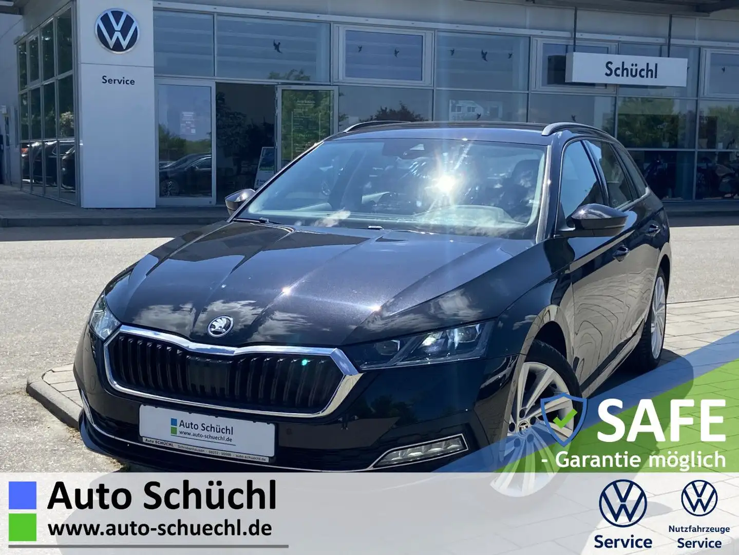 Skoda Octavia Combi 1.5 TSI First Edition 18"+TEILLEDE Schwarz - 1