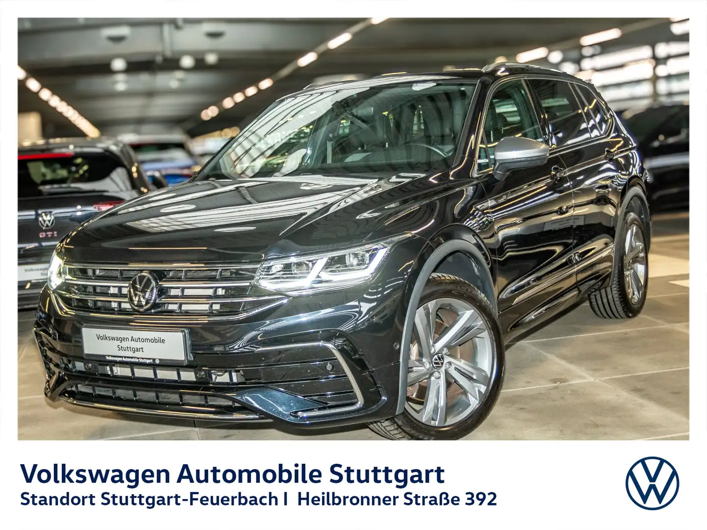 Volkswagen Tiguan Allspace R-Line 2.0 TDI DSG Navi AHK Schwarz - 1