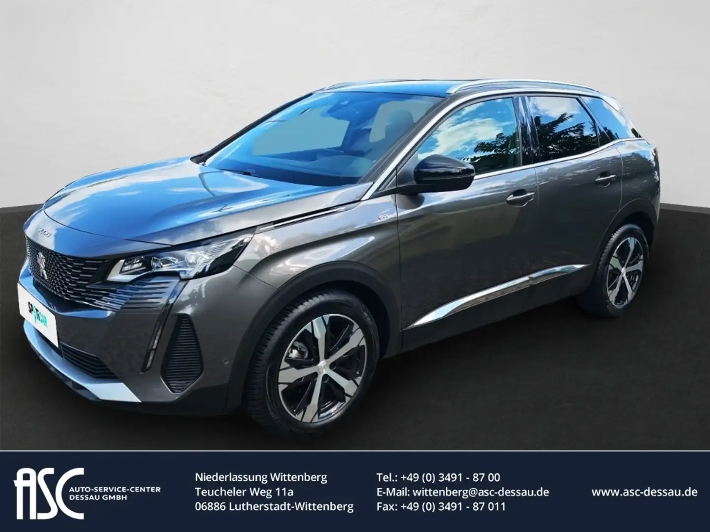 Peugeot 3008 GT/1,99%/LED/Navi/Sitzh/Kamera/Massage/Allwetter/C Grau - 1
