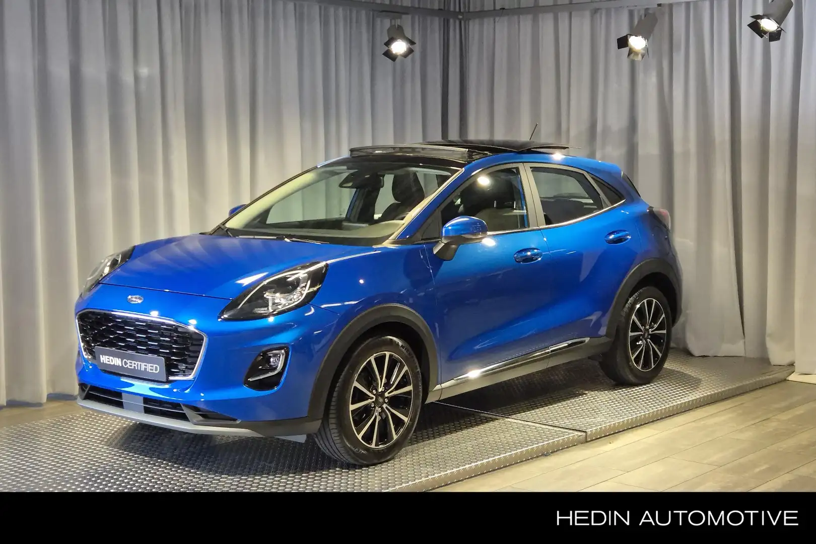 Ford Puma 1.0 EcoBoost Hybrid Titanium Panoramadak|Navigatie Bleu - 1