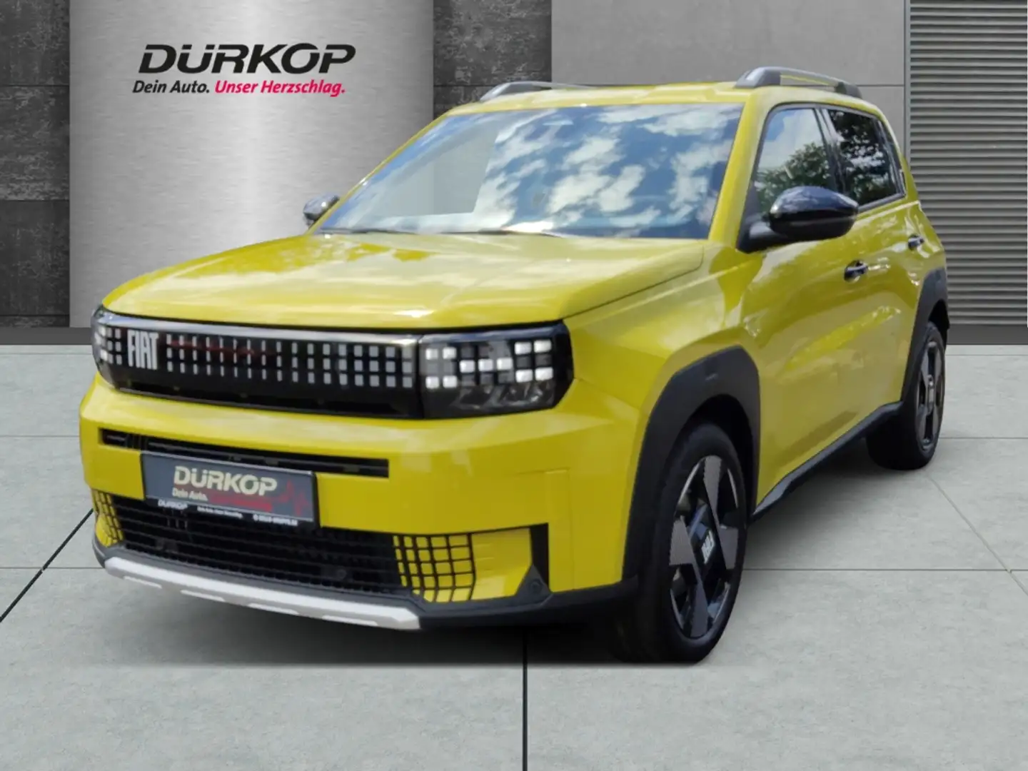 Fiat Grande Panda La Prima Rückfahrkamera Navigationssystem Klimaaut Amarillo - 1