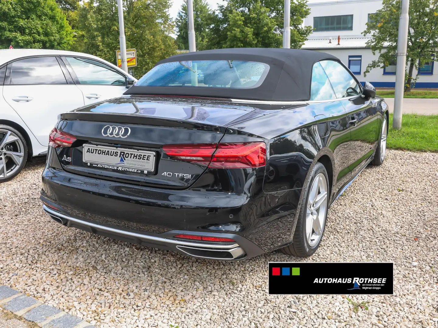 Audi A5 Cabrio Advanced 40 TFSI S-tronic KAM+NAVI+18` Schwarz - 2
