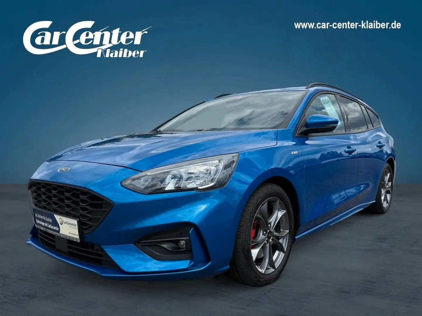 Ford Focus Turnier ST-Line X+LED+AHK+Head-Up-Display Blau - 1