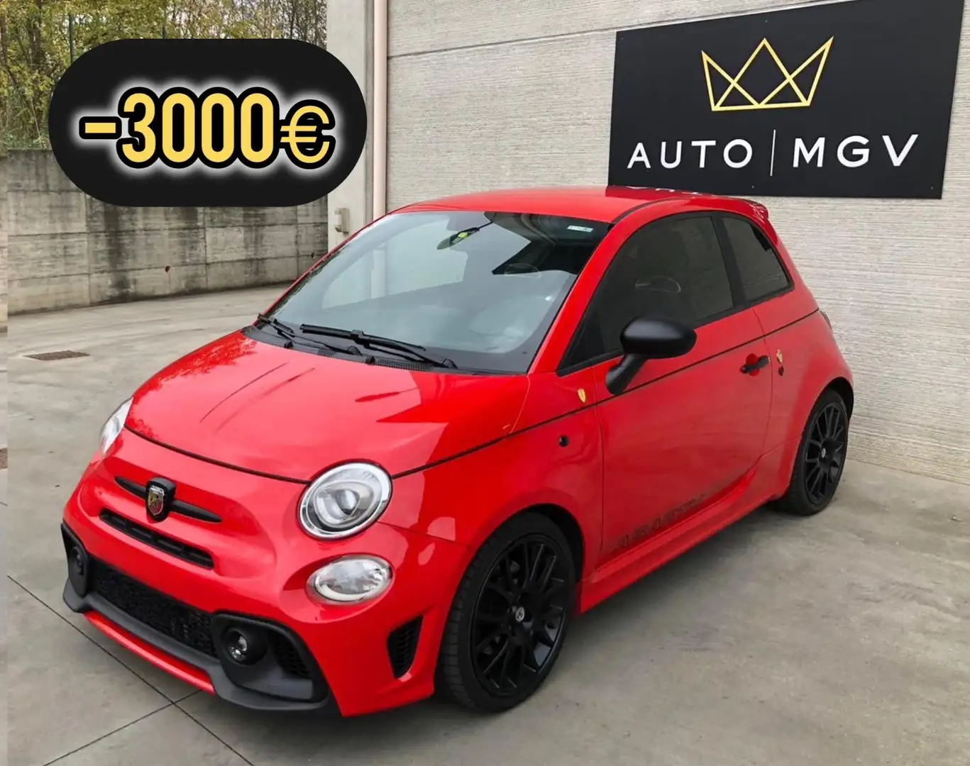 Abarth 595 595 1.4 t-jet Pista 160cv *STAGE 3 fatturato*PROMO Rosso - 1