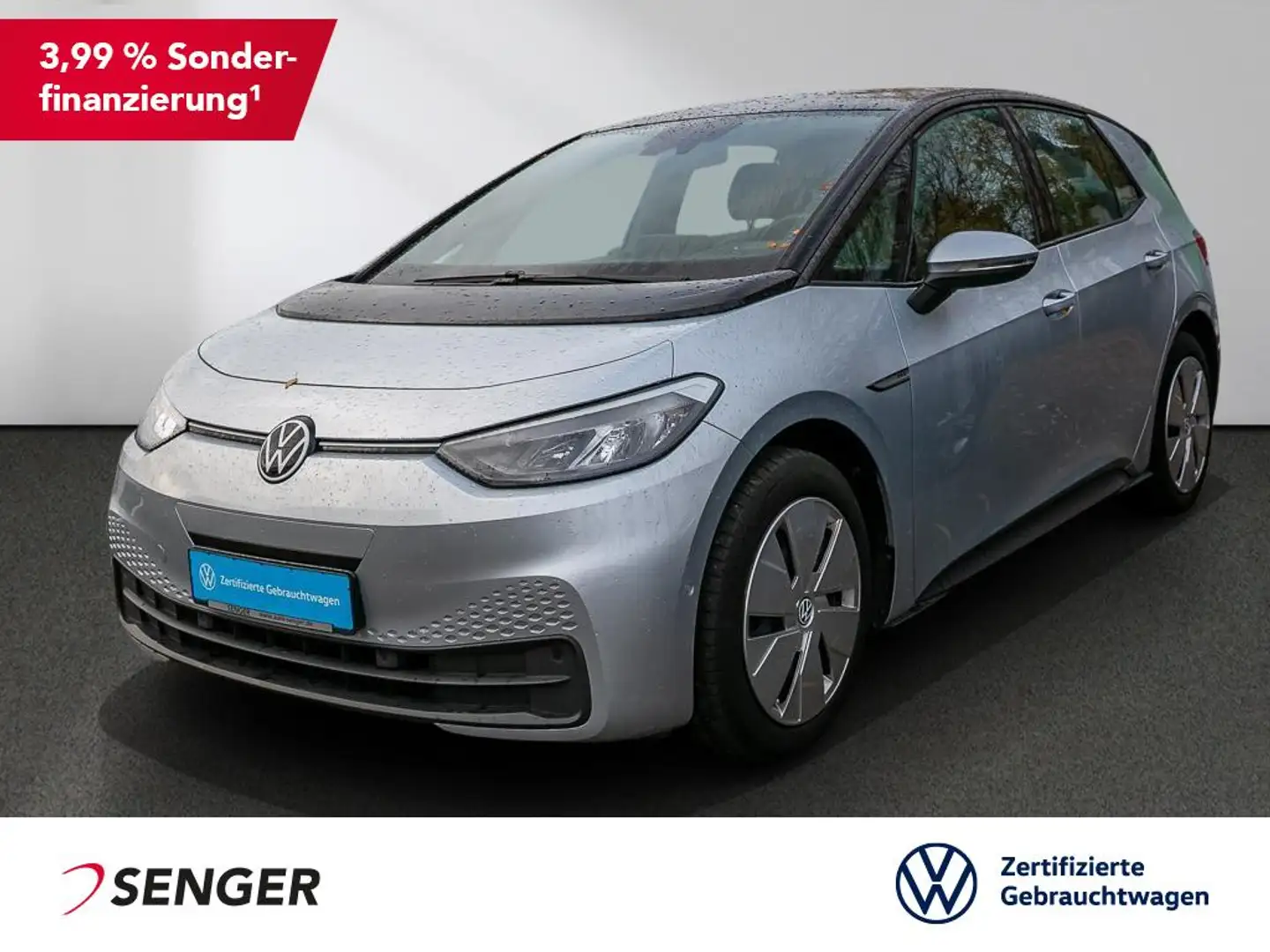 Volkswagen ID.3 Pro Performance Nav SHZ PDC APP Silber - 1