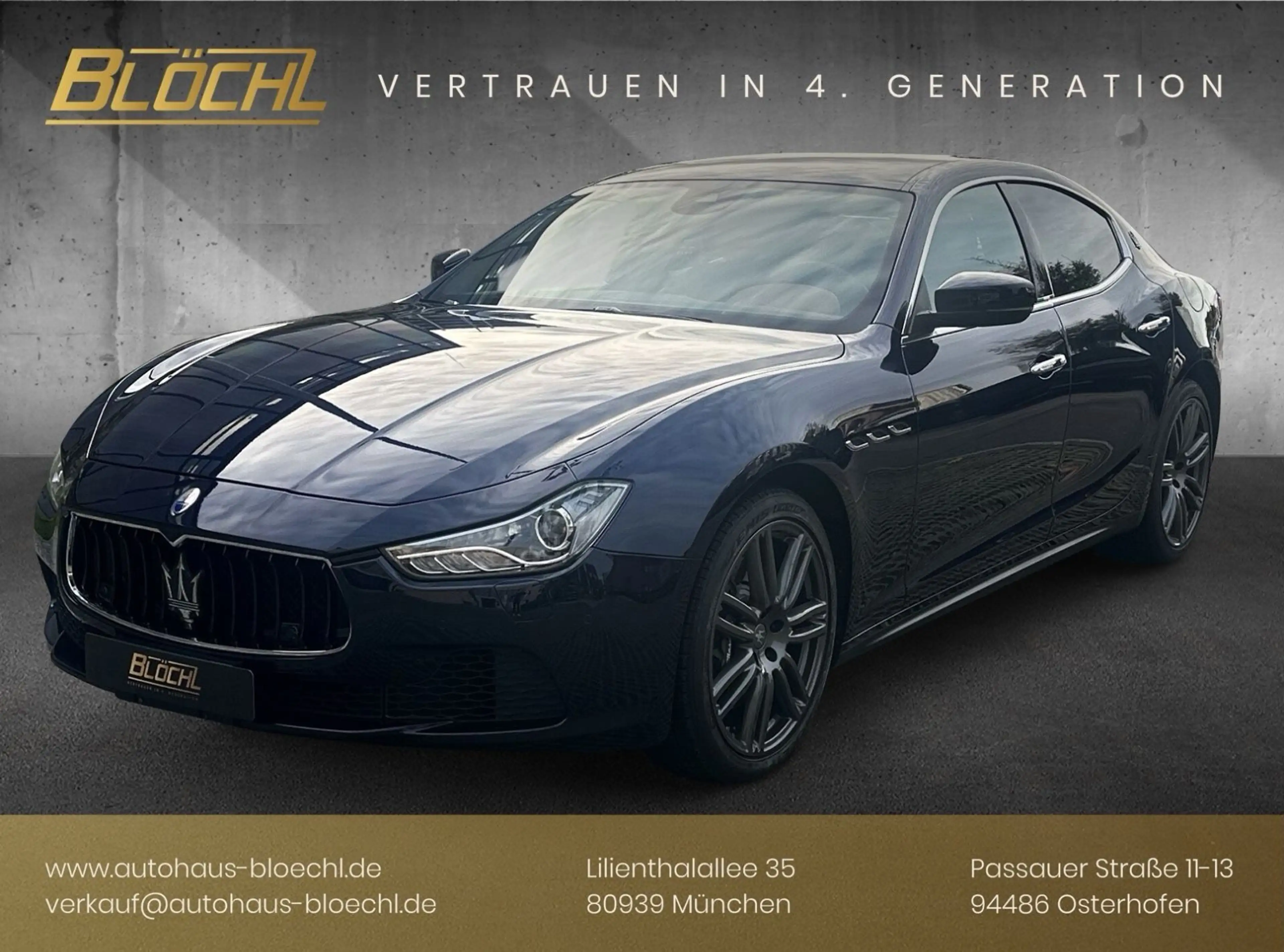 Maserati Ghibli Diesel*Facelift*Kam*Keyless*Assis