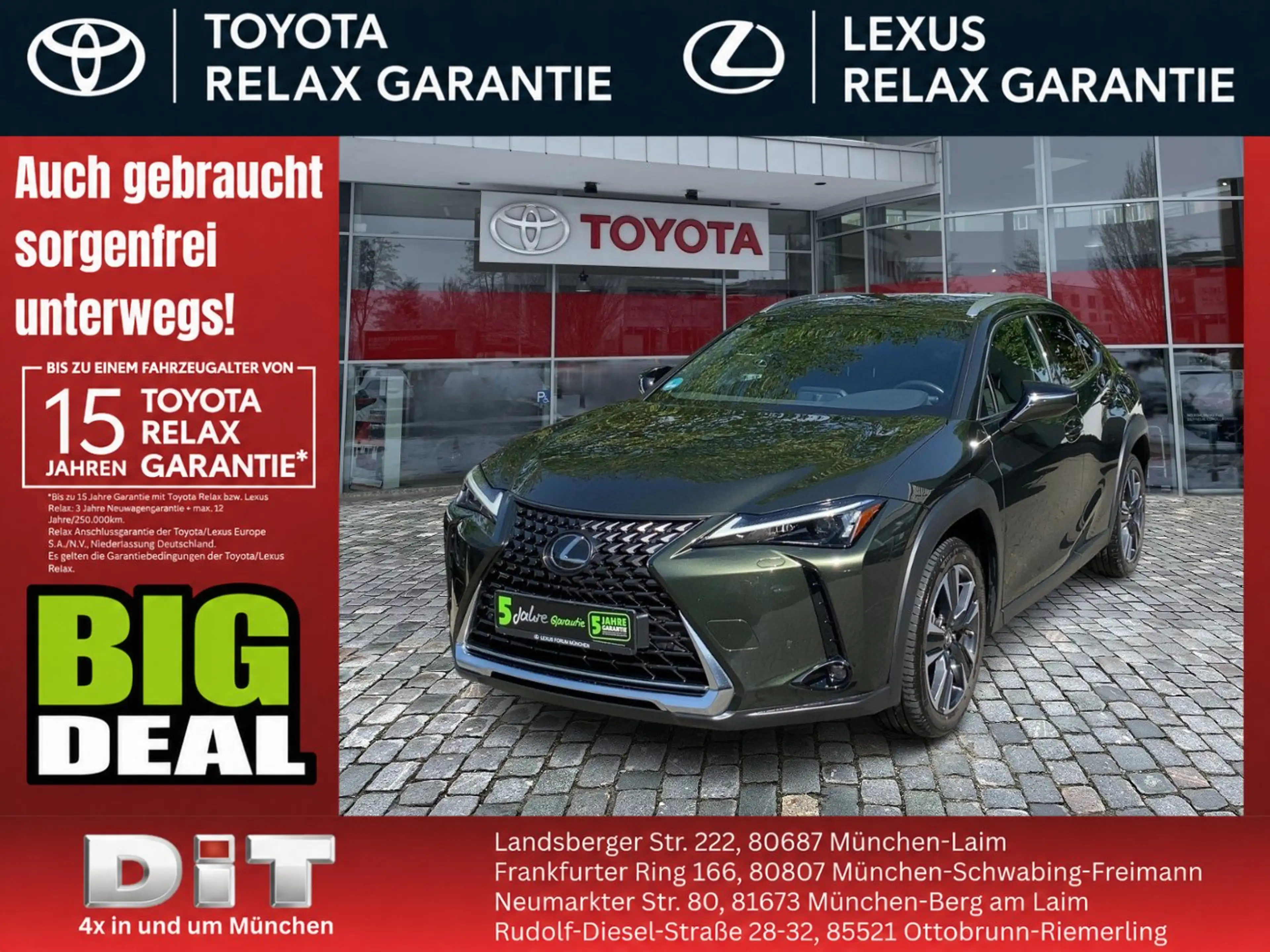 Lexus UX 250h UX 250 h Style Edition zuverlässiger GW