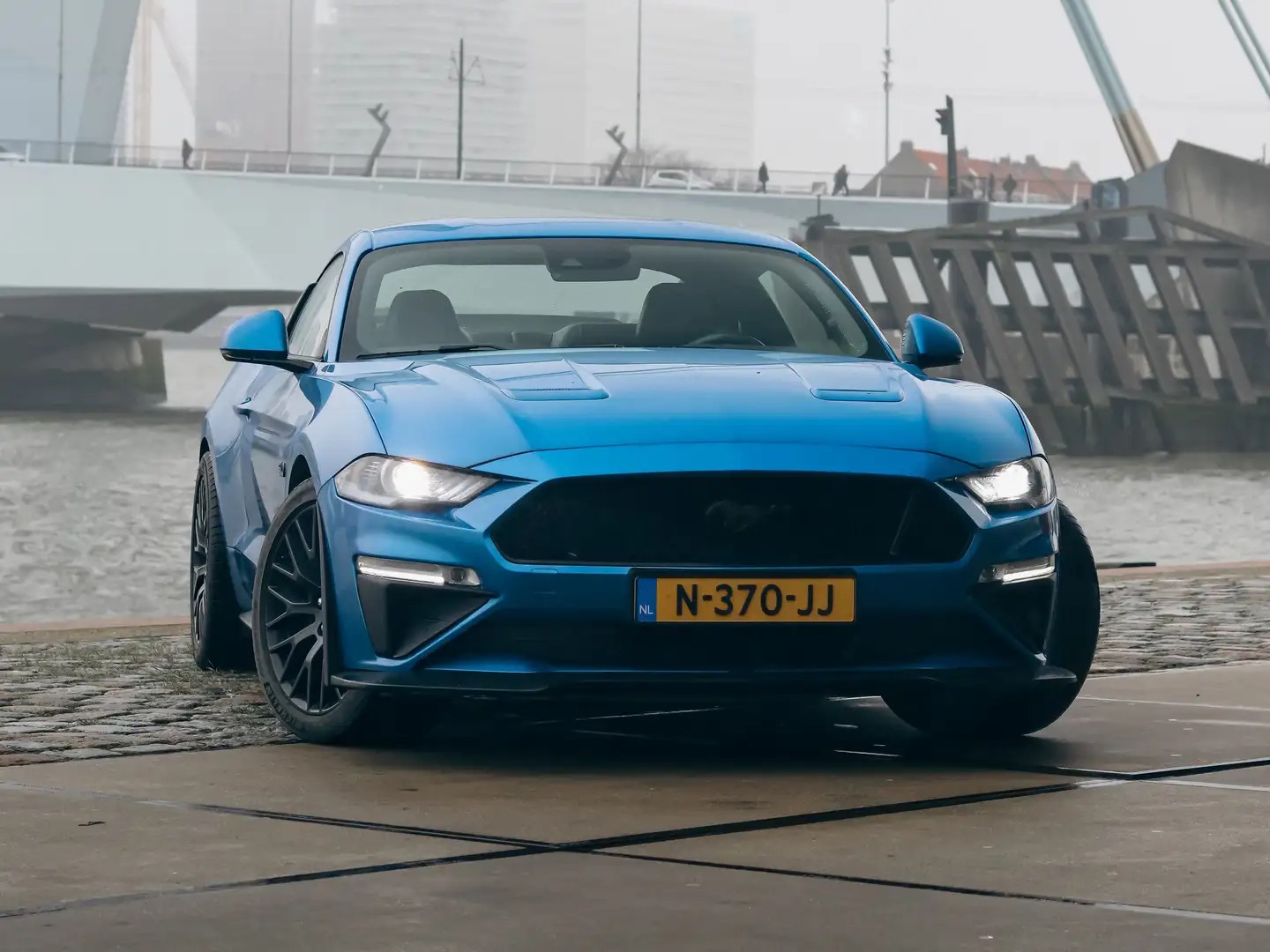 Ford Mustang Ford mustang GT coupe, 5.0L V8, 10traps automaat Blauw - 2