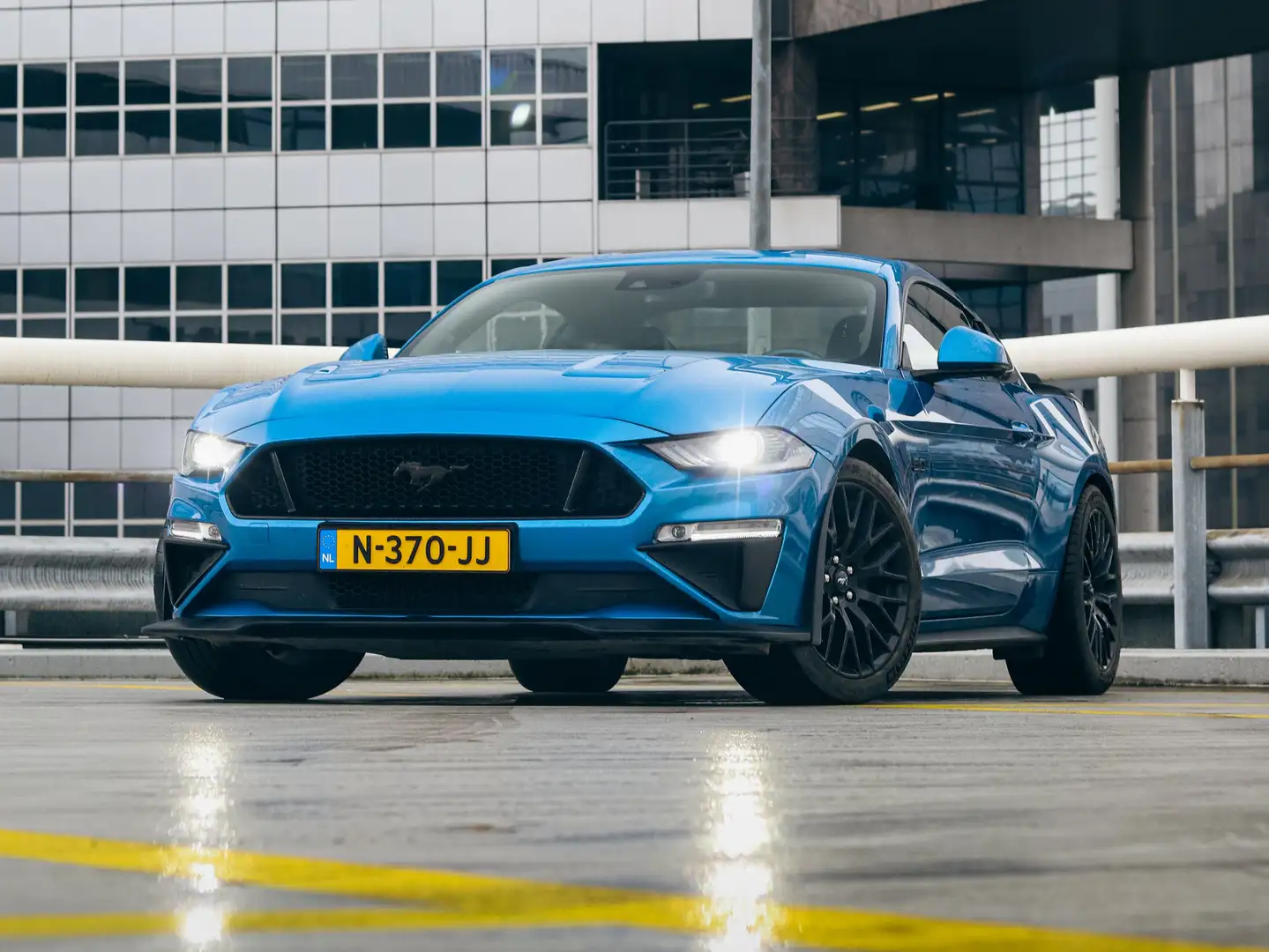Ford Mustang Ford mustang GT coupe, 5.0L V8, 10traps automaat Blauw - 1