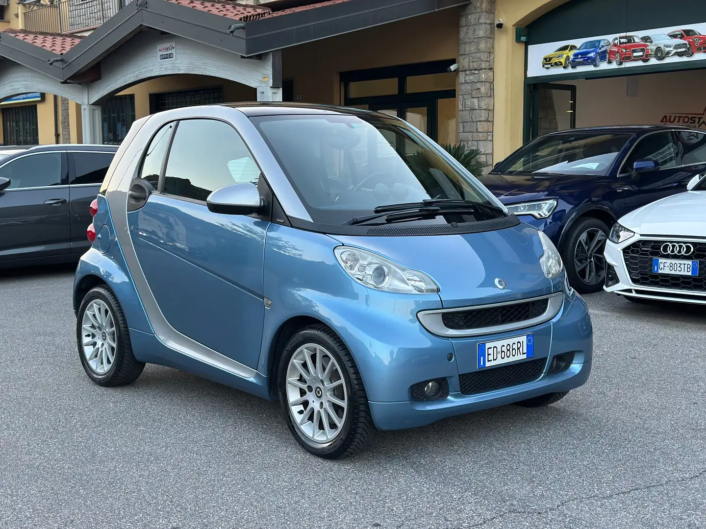 smart forTwo Fortwo II 1.0 mhd Passion 71cv FL Bleu - 1