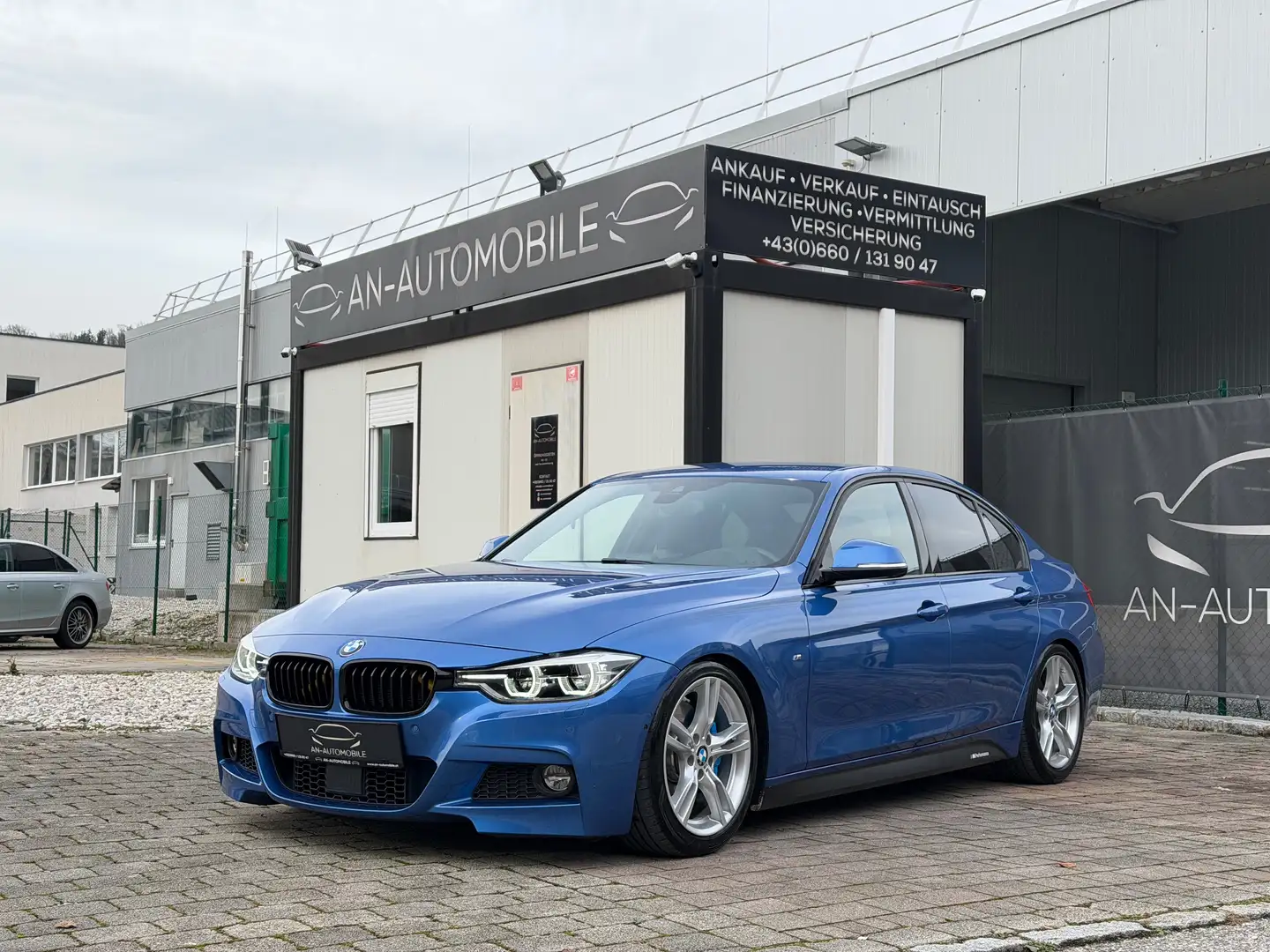 BMW 340 i xDrive M-Sportpaket Aut. Finanzierung möglich Blau - 1