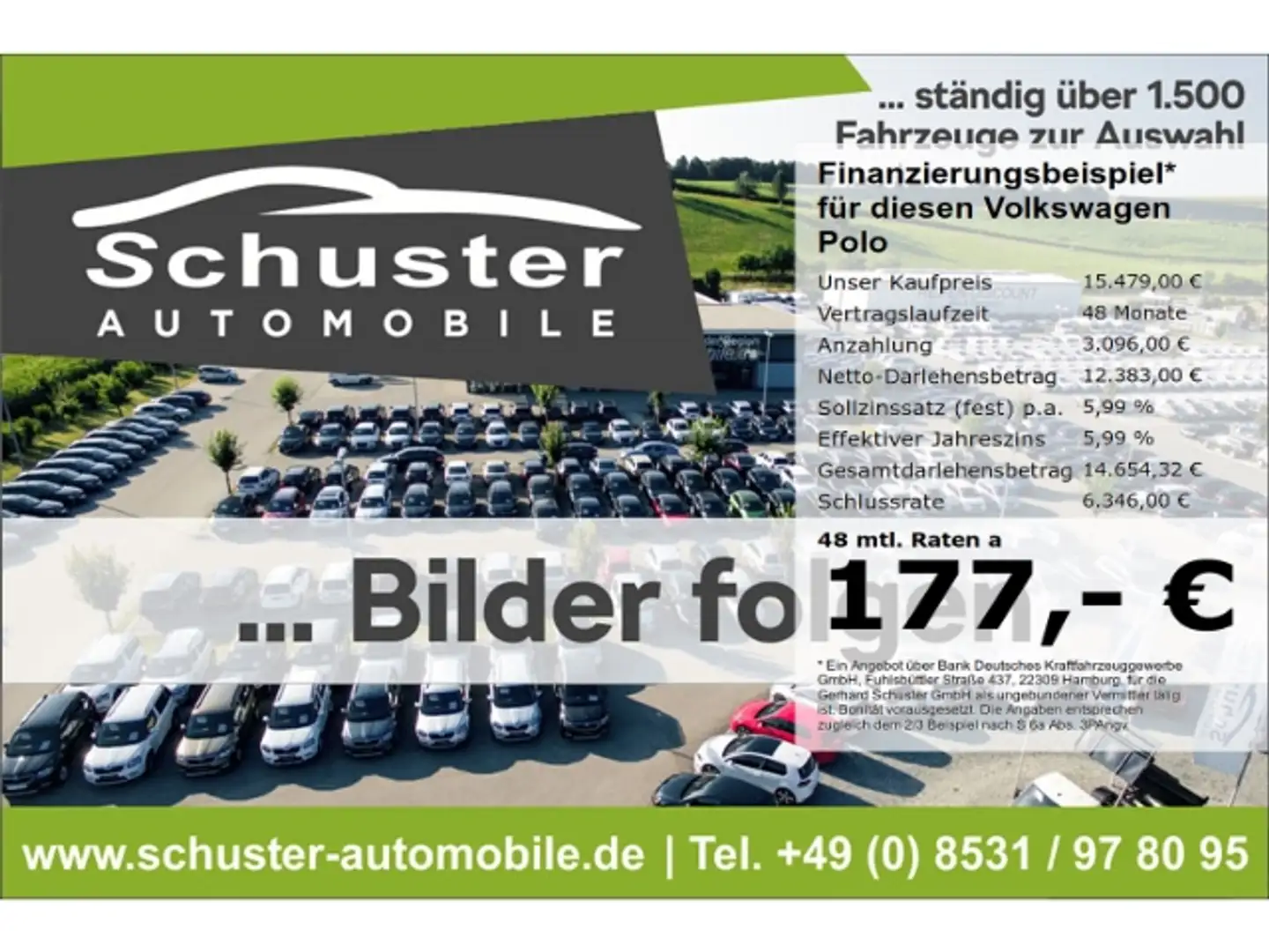 Volkswagen Polo VI Life 1.0TSI*LED ACC digCockp SHZ AppConn Schwarz - 1