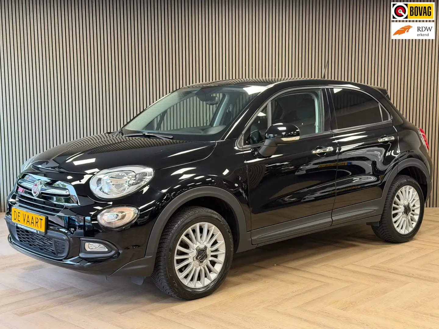Fiat 500X 1.4 Turbo MultiAir AUT. AIRCO CAMERA NAVIGATIE CRU Noir - 1