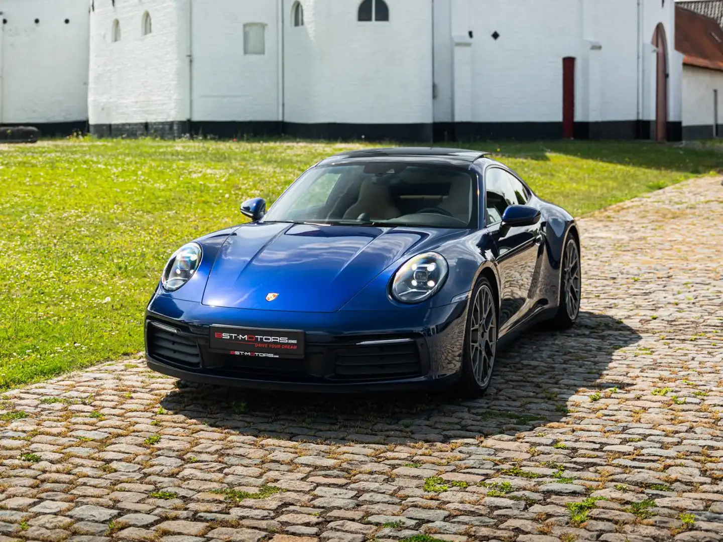 Porsche 992 .1 CarreraS/PDK/BELG/HISTORY/SUNROOF/SPORTEXHAUST! Blauw - 2