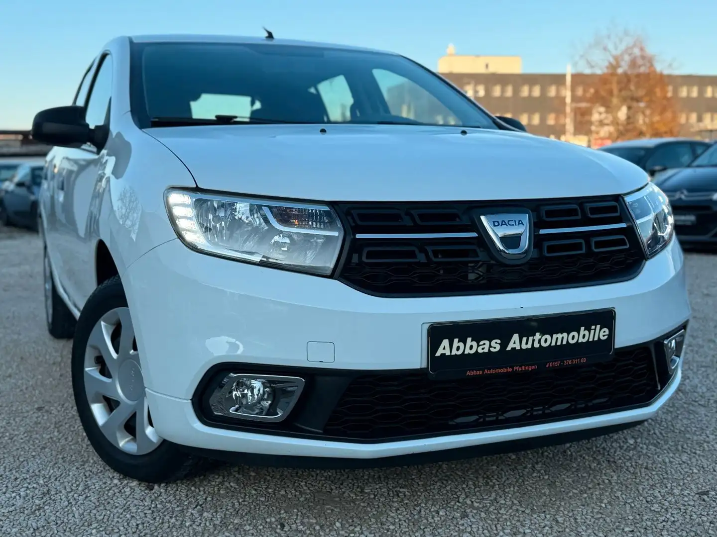Dacia Sandero Wenig Kilometer Weiß - 2