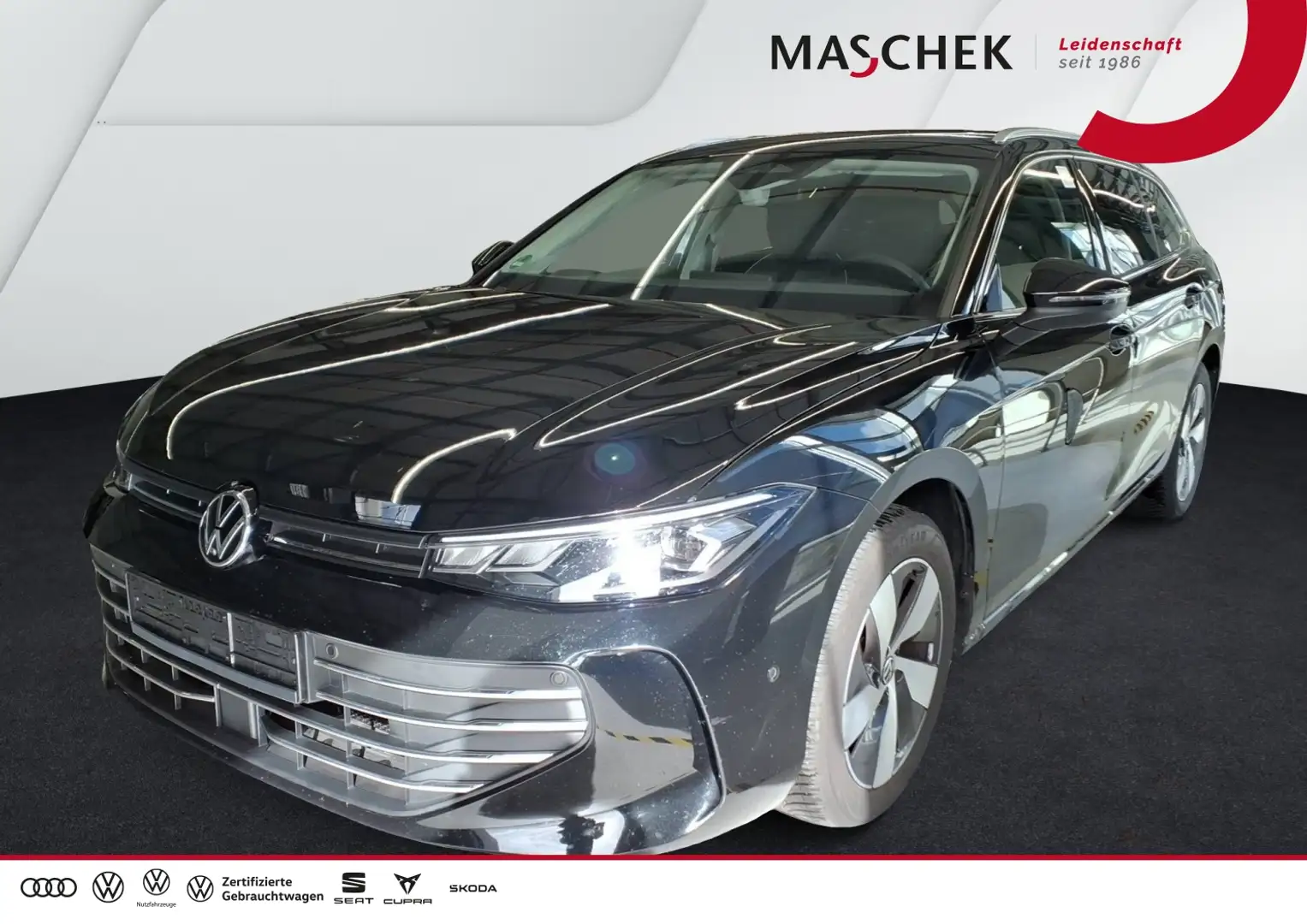 Volkswagen Passat Business 1.5 eTSI DSG AHK Navi Sitzh. GRA PDC Schwarz - 1