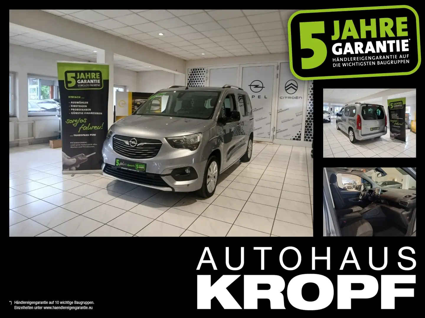Opel Combo-e Life Navi+Sitzheizung+2xKlima+Kam. Grau - 1