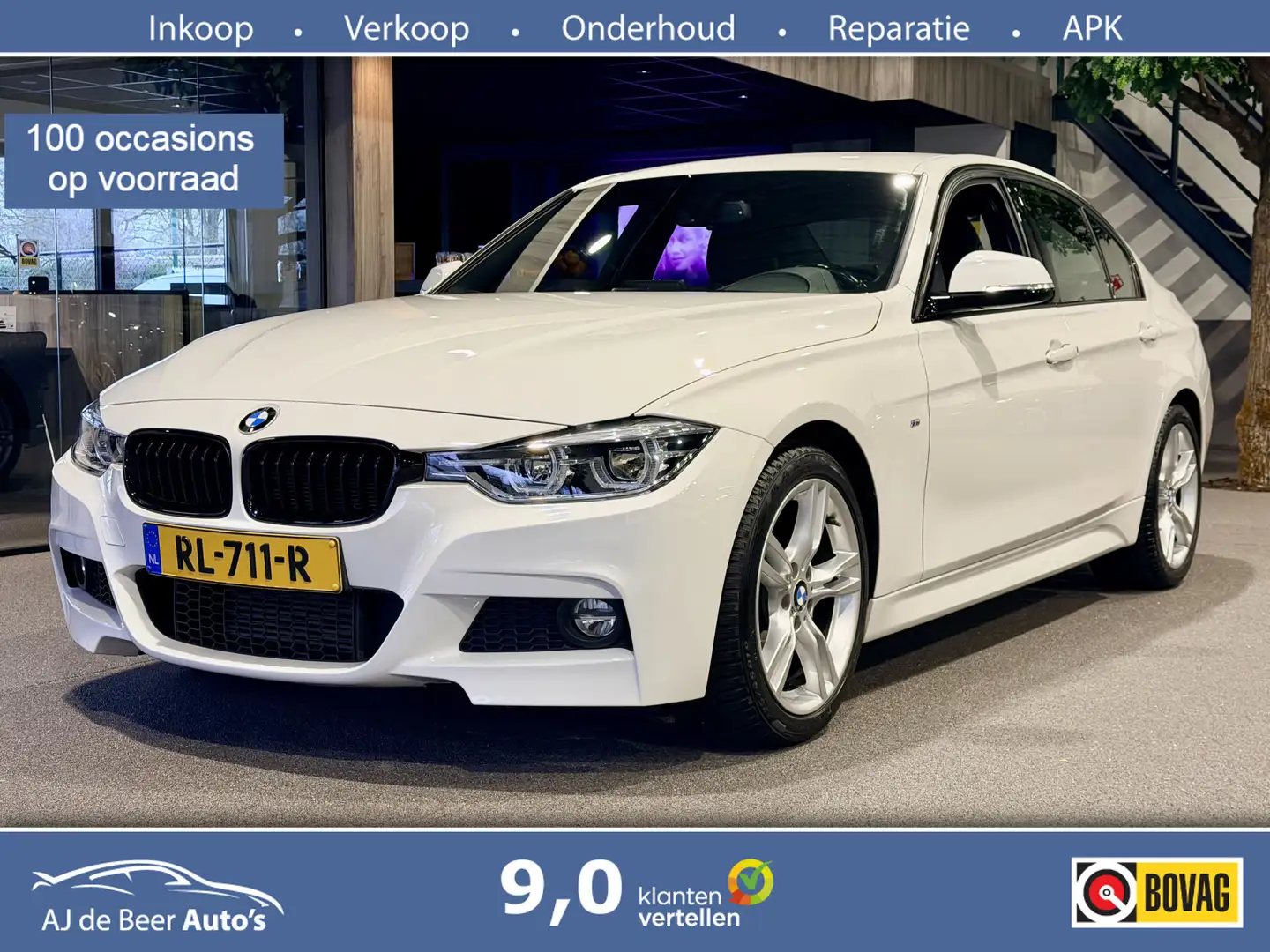 BMW 318 3-serie 318i Executive M-Sport | Automaat | NAP | Weiß - 1