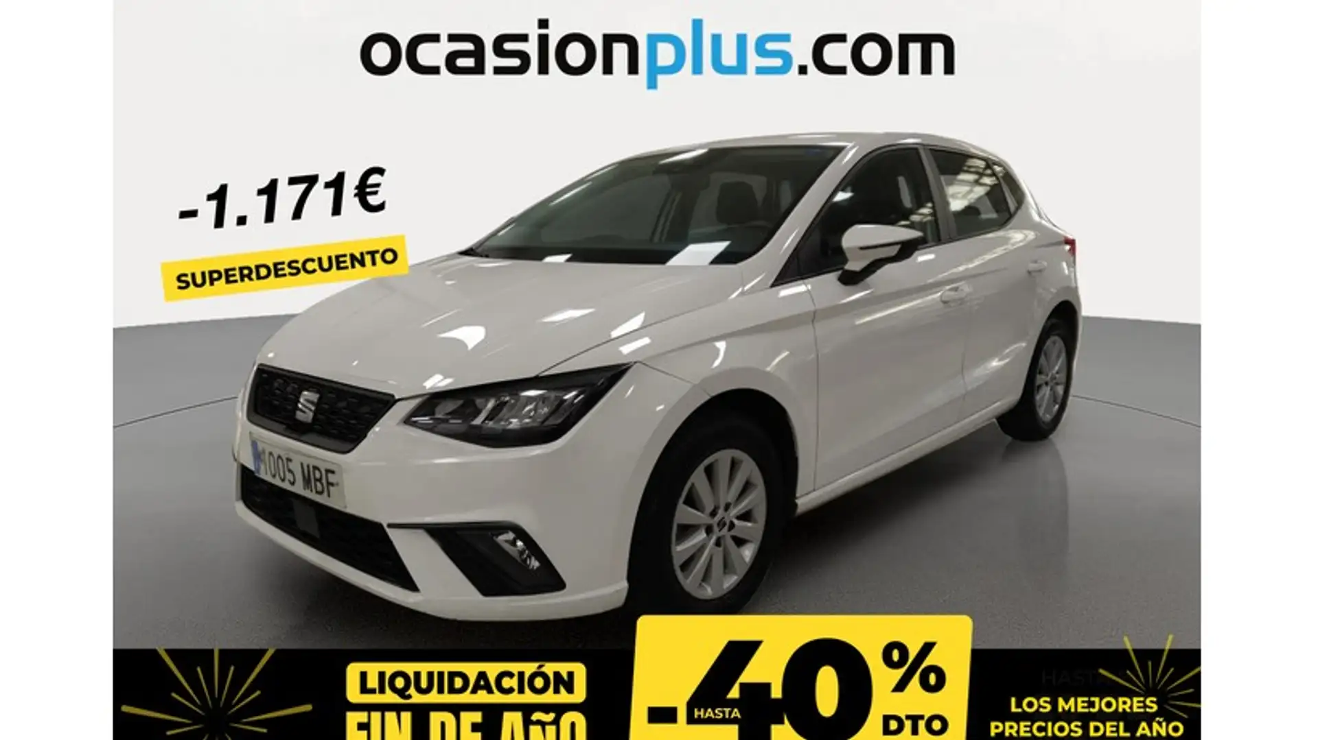 SEAT Ibiza 1.0 MPI Evo S&S Reference 80 Blanc - 1