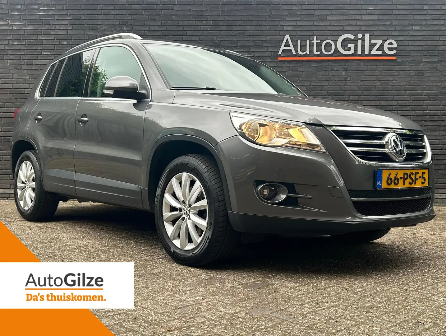 Volkswagen Tiguan 1.4 TSI Sport&Style l Airco l Trekhaak Grijs - 1