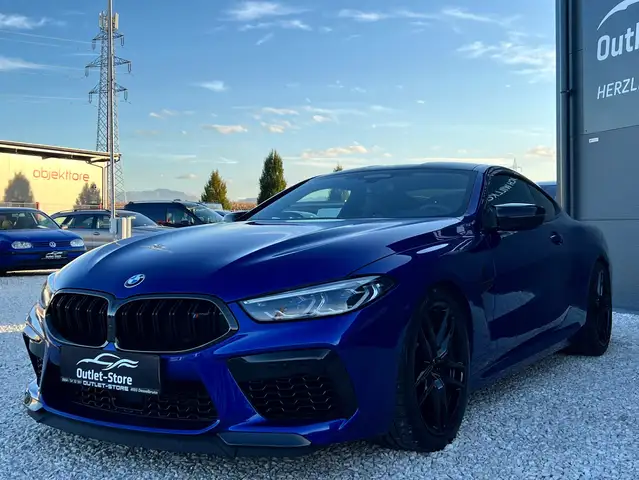BMW M8 Competition*Marina Bay Blue*Carbondach*Neuwertig* Ansicht 4