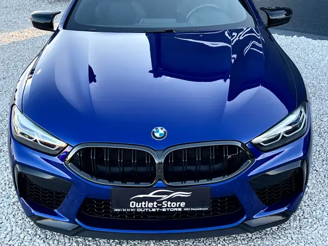 BMW M8 Competition*Marina Bay Blue*Carbondach*Neuwertig* Ansicht 3