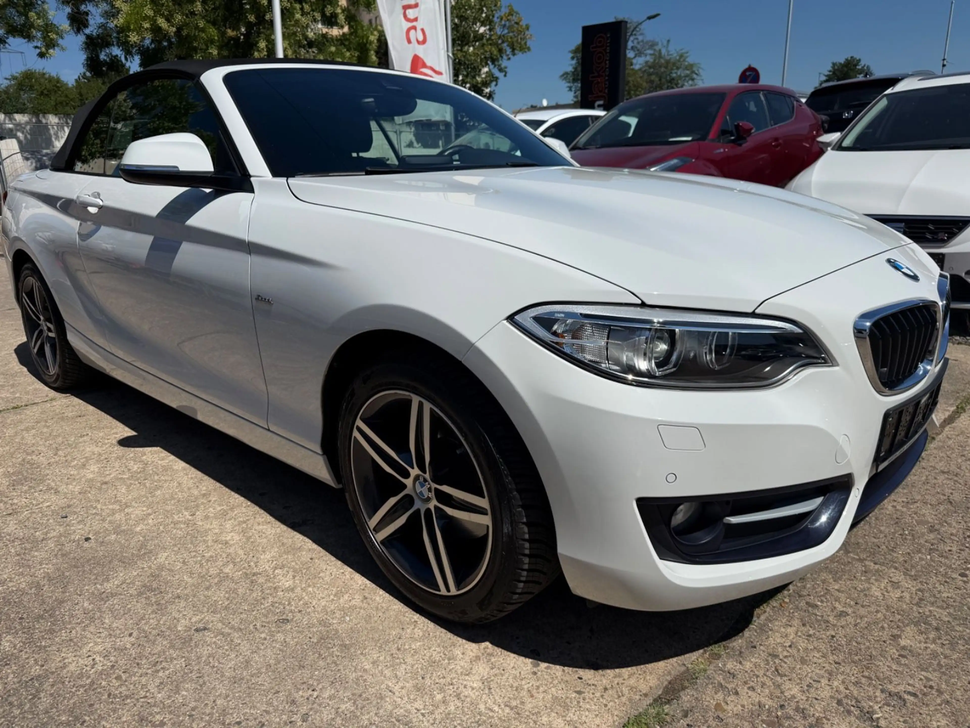 BMW 220 2 Cabrio 220 i Sport Line+PDC+LEDER+MFL+SITZ