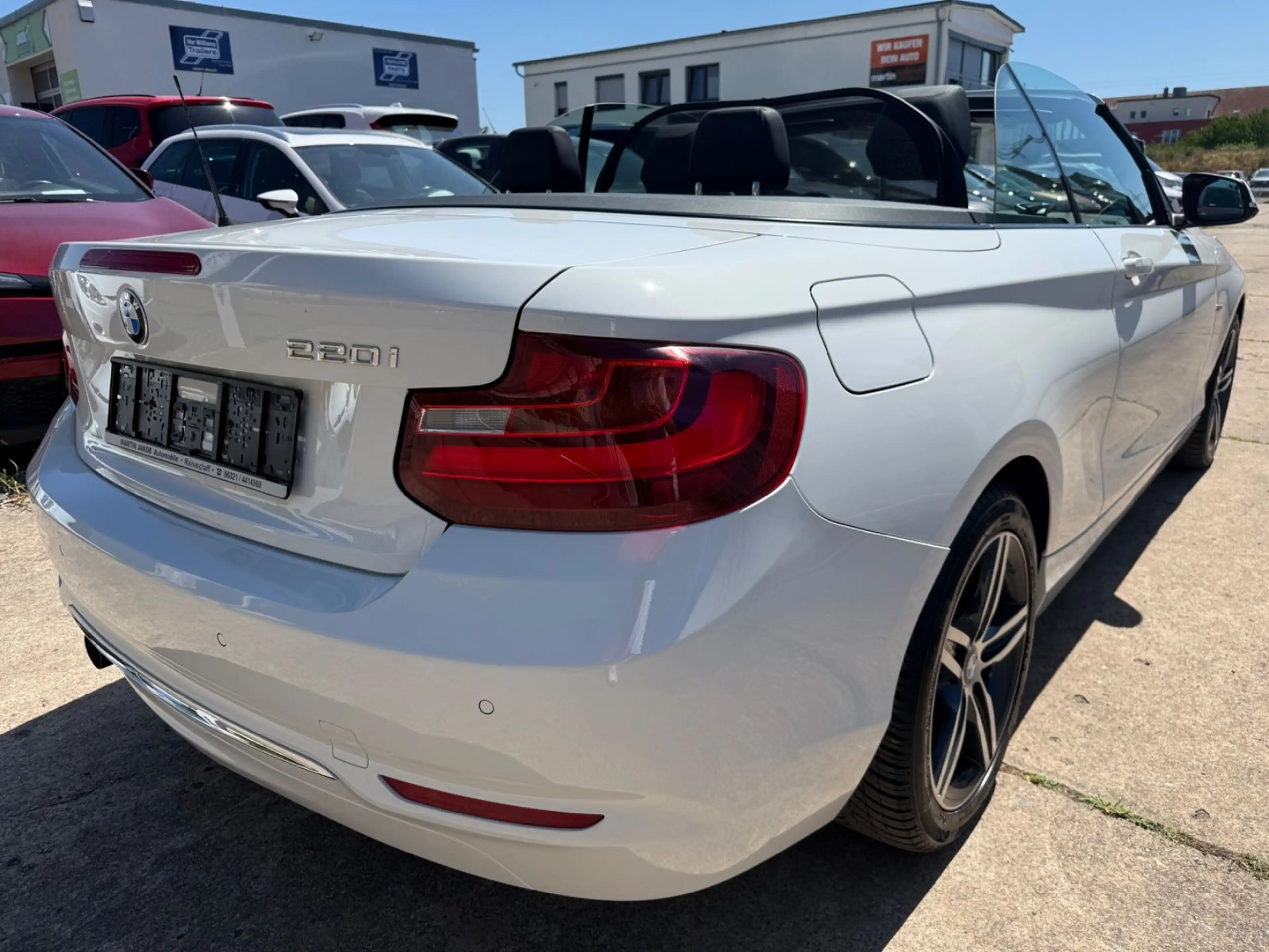 BMW 220 2 Cabrio 220 i Sport Line+PDC+LEDER+MFL+SITZ — photo 12