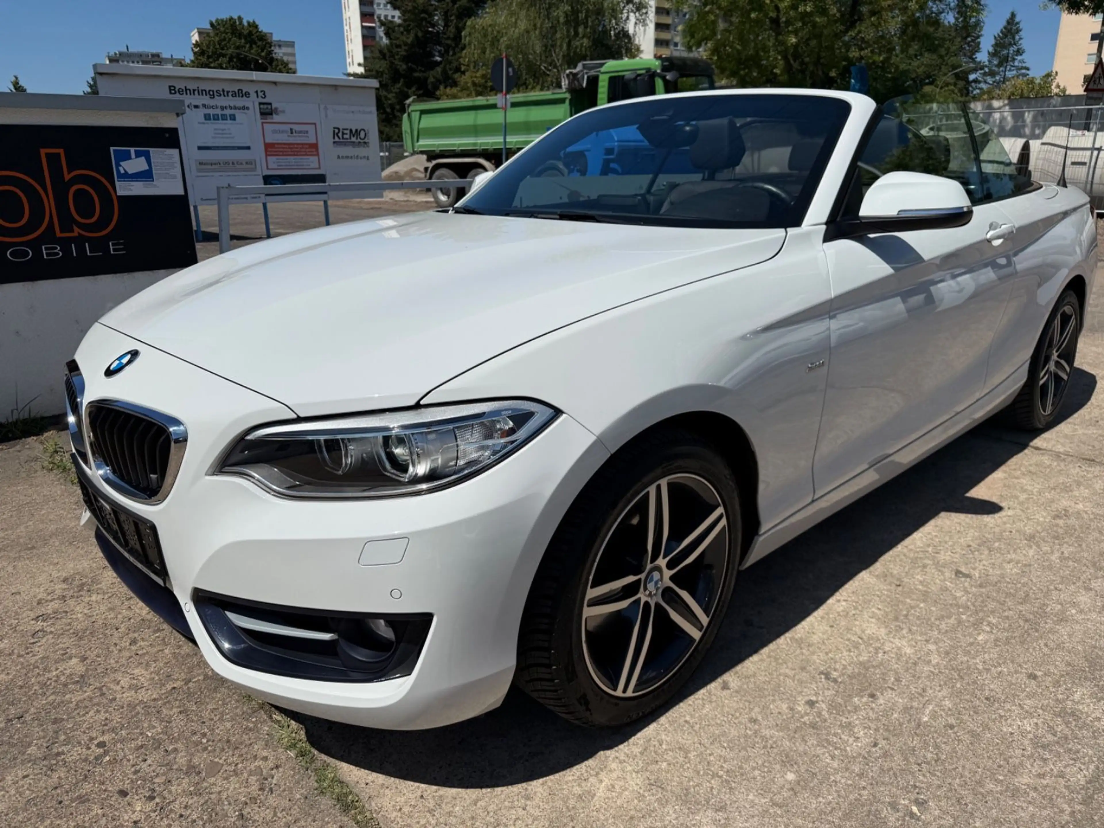 BMW 220 2 Cabrio 220 i Sport Line+PDC+LEDER+MFL+SITZ — photo 9