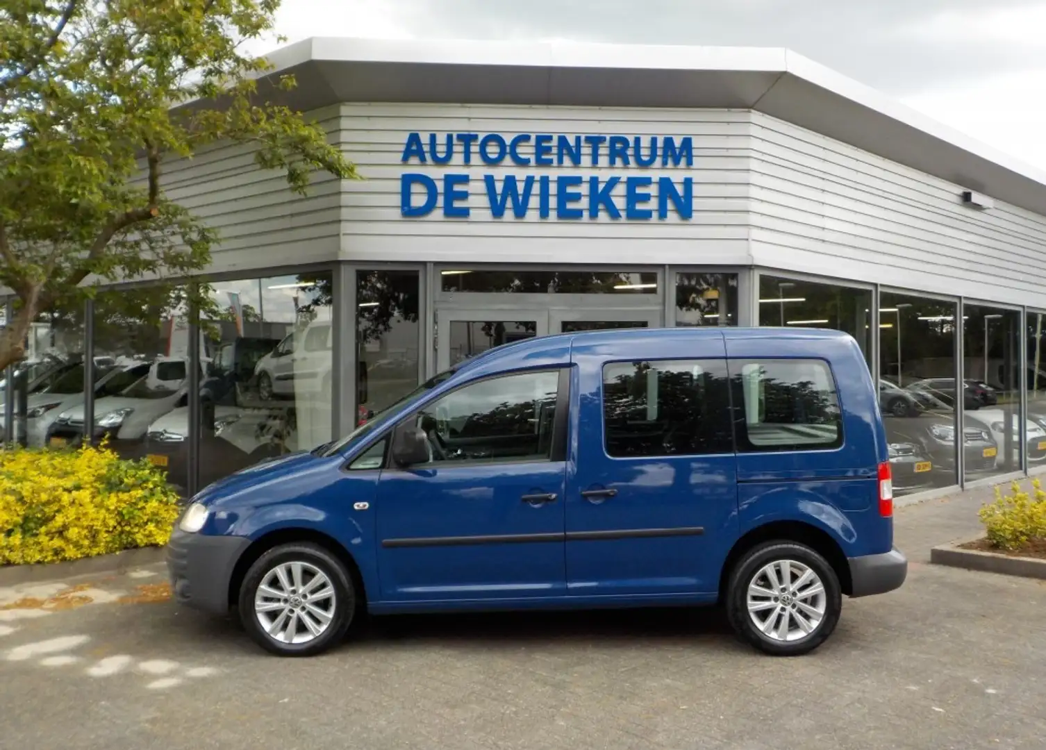 Volkswagen Caddy 1.4 BENZINE AIRCO 2X SCHUIFDEUR LM VELGEN CENTRALE Bleu - 2