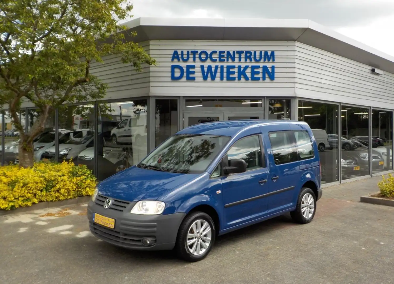 Volkswagen Caddy 1.4 BENZINE AIRCO 2X SCHUIFDEUR LM VELGEN CENTRALE Bleu - 1