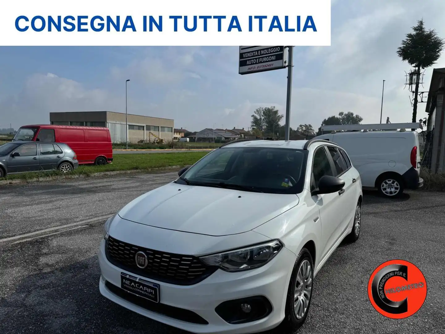 Fiat Tipo 2 POSTI VAN+IVA 1.6 MJT 120 CV-SENSORI-CRUISE-E6B Білий - 1