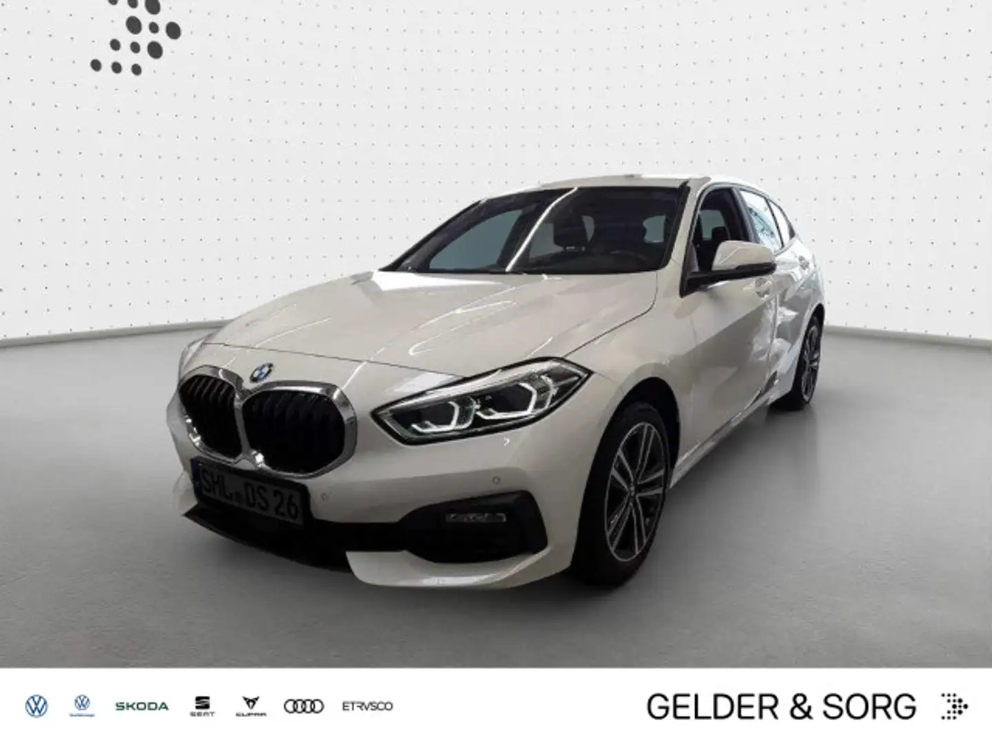 BMW 118 d Advantage LED*LiveCockpit*Tempomat*PDC Blanc - 1
