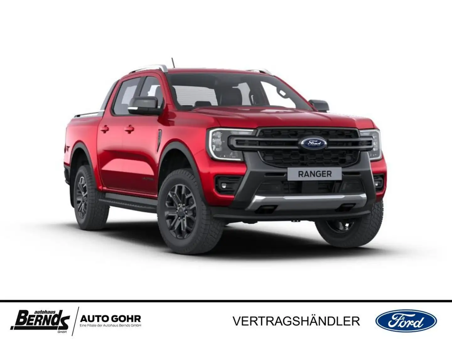 Ford Ranger Doppelkabine Wildtrak 3,0 l EcoBlue Rot - 1