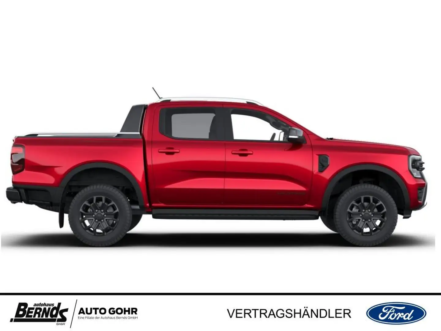 Ford Ranger Doppelkabine Wildtrak 3,0 l EcoBlue Rot - 2