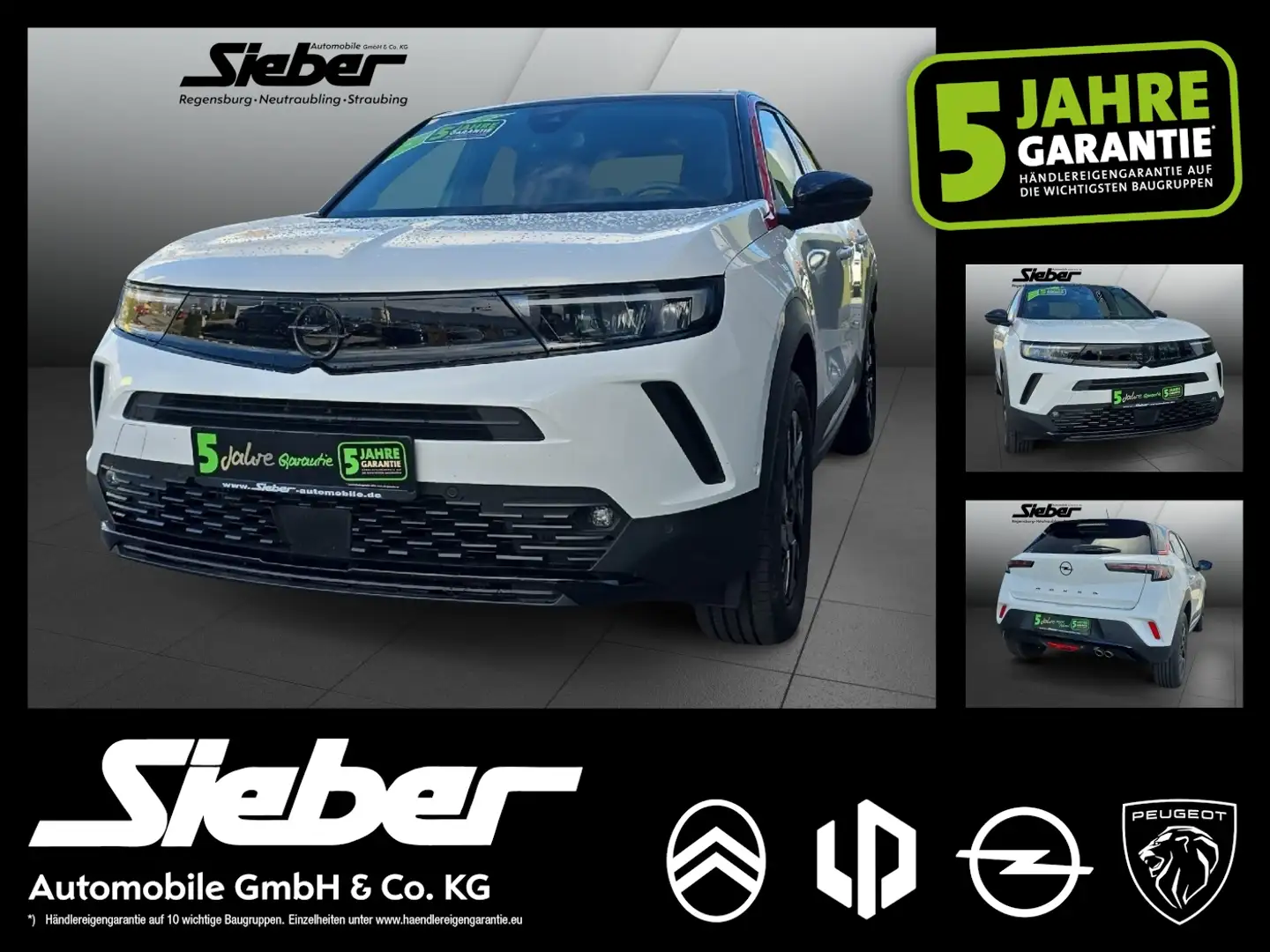 Opel Mokka 1.2 Turbo GS Line *Sitzheizung*Rückfahrk* Weiß - 1