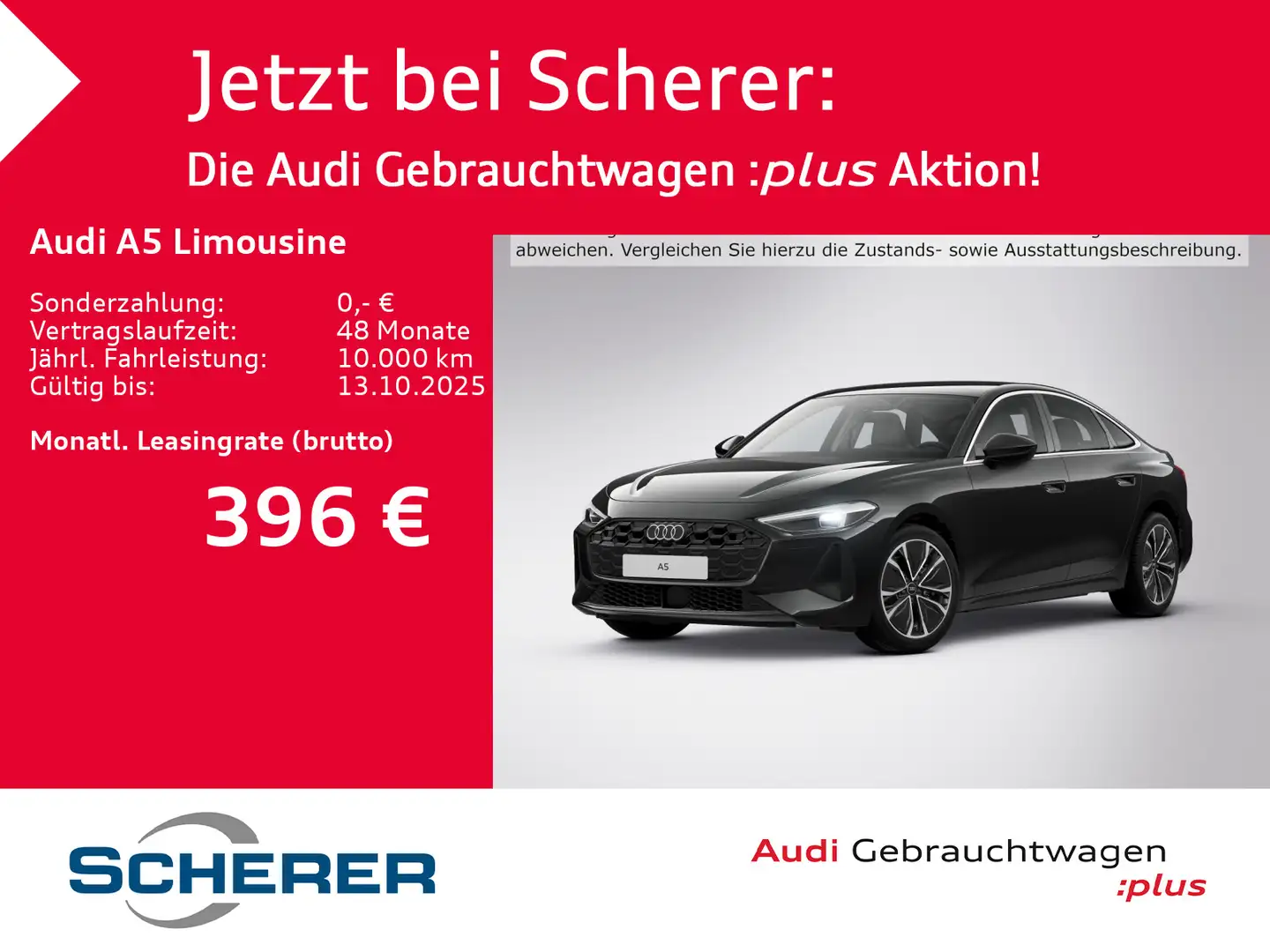 Audi A5 TFSI quat./S tro. Kamera/ACC/uvm. Schwarz - 1