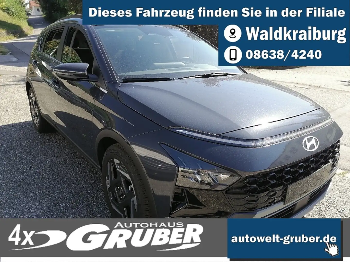 Hyundai BAYON T-GDI Prime Navigation+17-Zoll+LED
Grau - 1