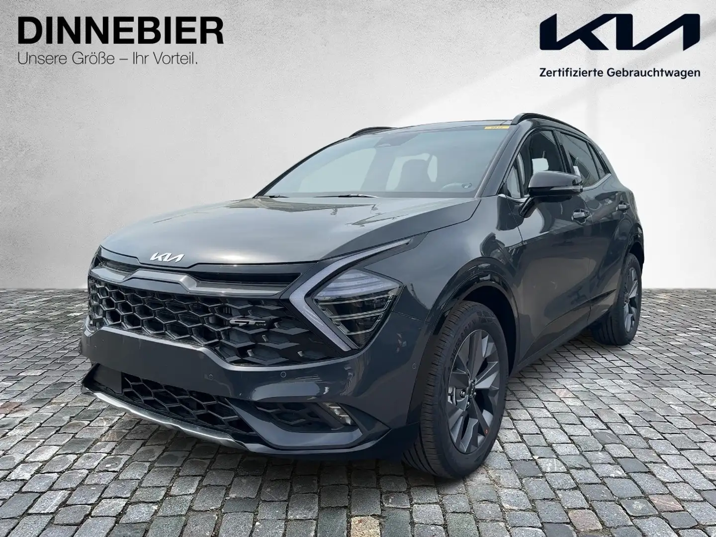 Kia Sportage GT-Line HEV Glasdach+360°+LED+Navi Grau - 2