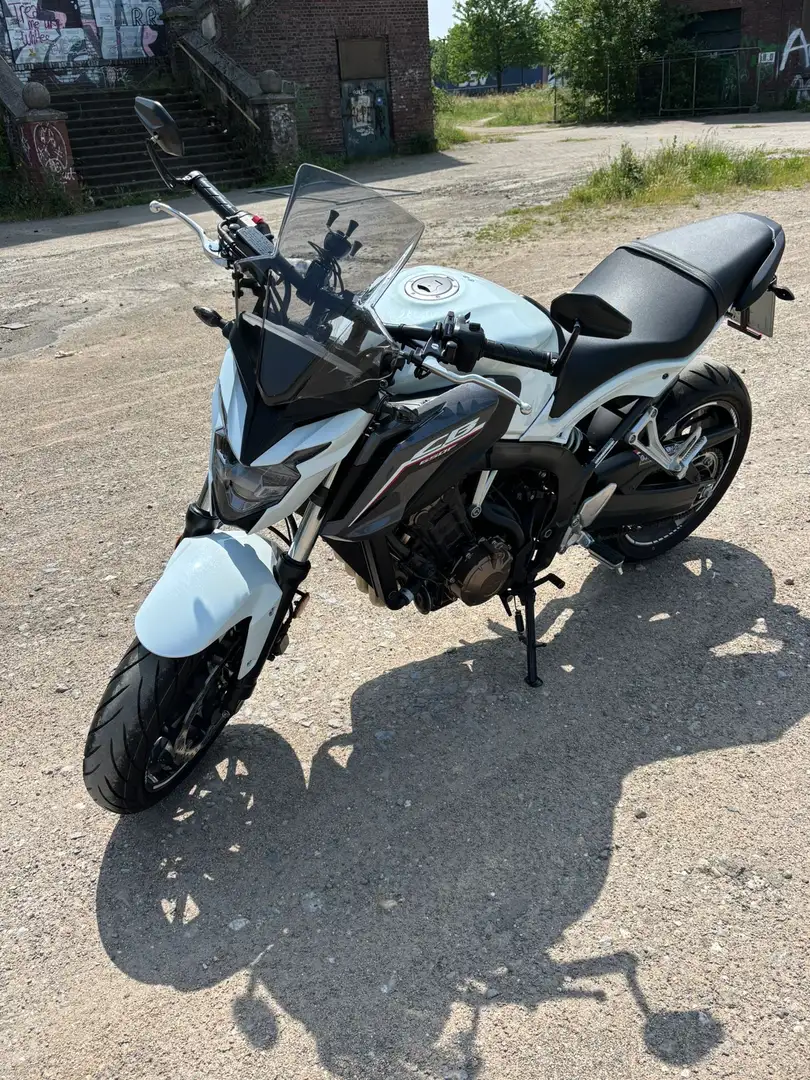Honda CB 650 Blanc - 1