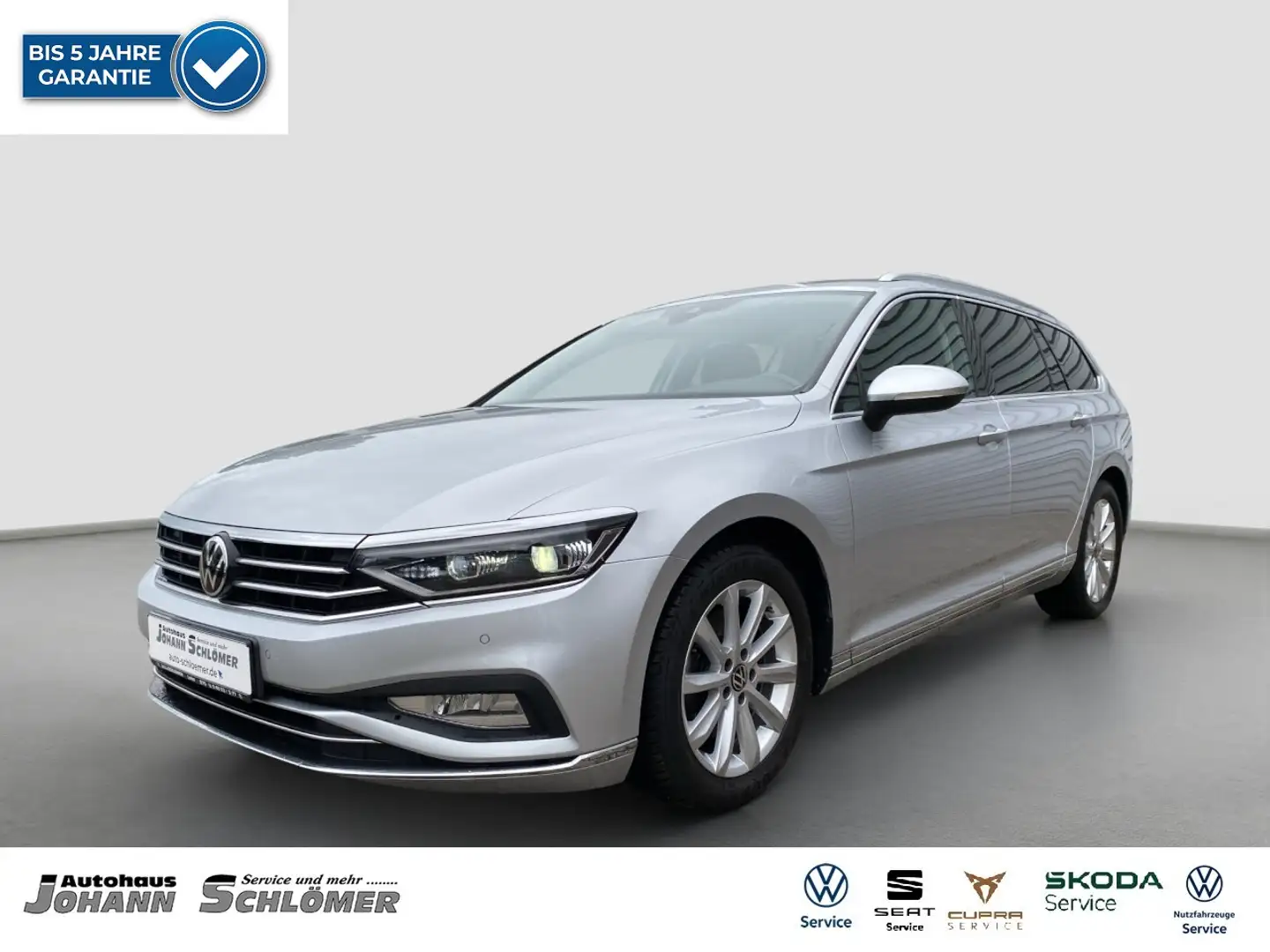 Volkswagen Passat Variant 2.0 TDI Elegance AHK NAVI KAMERA Klima Navi Silber - 1