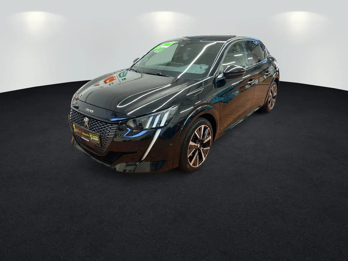 Peugeot 208 1.2 PureTech 100 GT LED+Navi+SHZ+Kam.+KlimaA Schwarz - 2