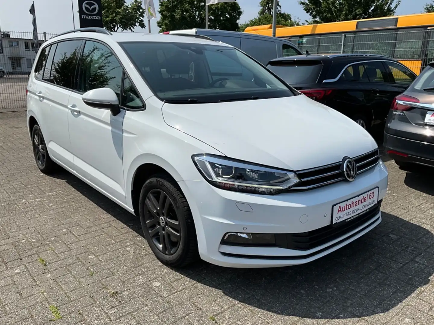 Volkswagen Touran Highline*7-Sitze*LED*AHK*Tass*Spurass*Alc Weiß - 2