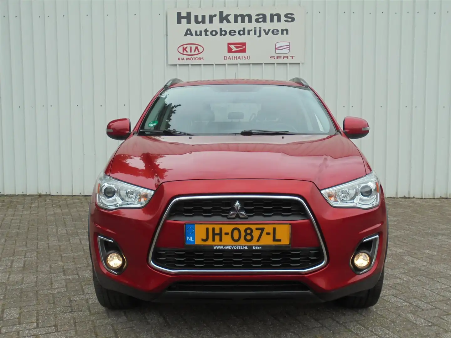 Mitsubishi ASX 1.6i INTENS 1e EIGENAAR NL-AUTO TREKHAAK Rood - 2