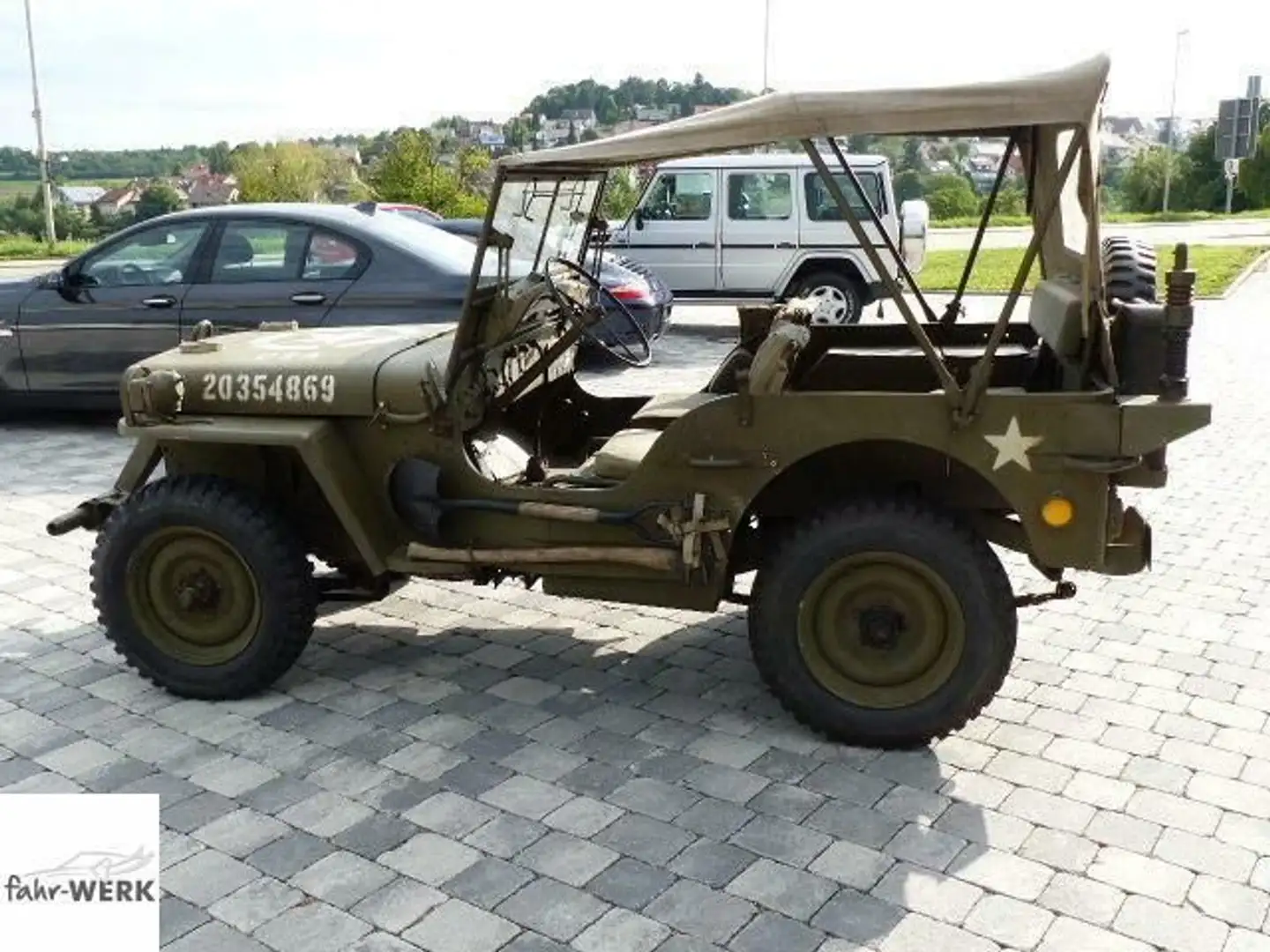 Jeep Willys Jeep unrestauriert Zielony - 2