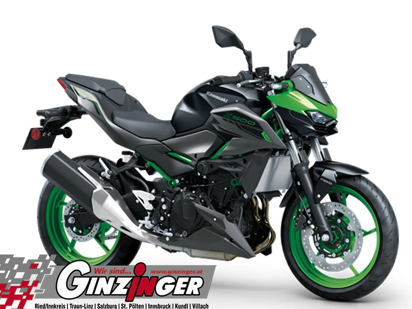 Kawasaki Z 500 Zwart - 1