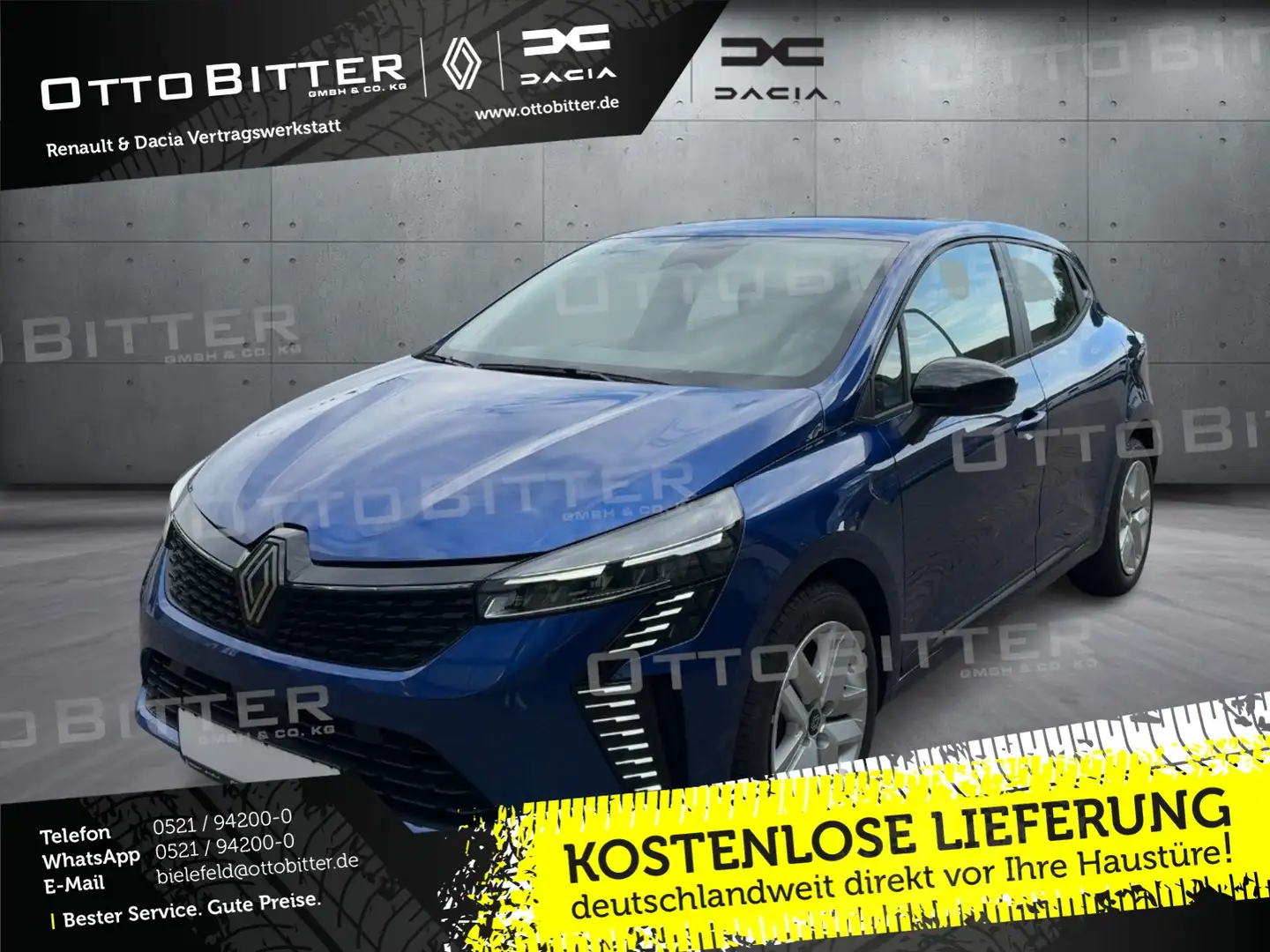 Renault Clio Evolution TCe90 MY24 SITZH/KAMERA/EASY-LINK Bleu - 1